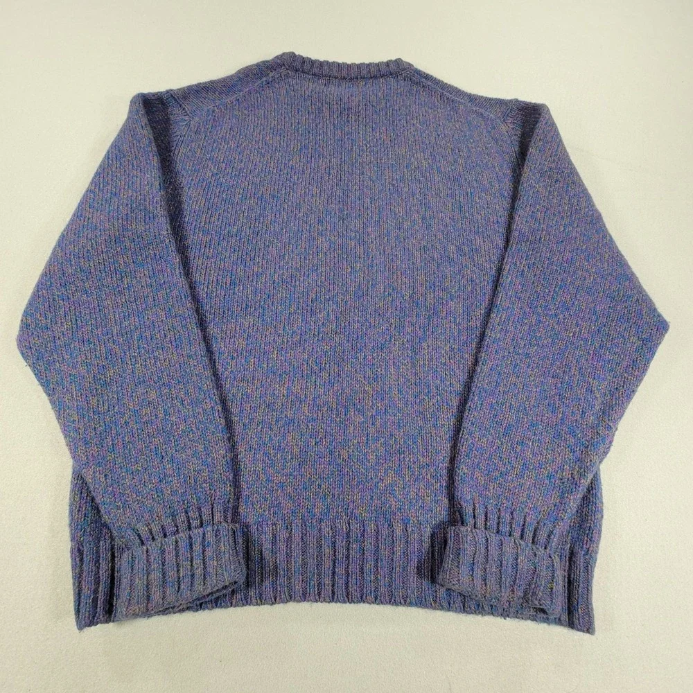 Woolrich Vintage Sweater Wool Blend Heathered Crewneck Heritage Outdoor Men's XL